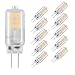 Price comparison product image Eco.Luma G4 LED Bulbs, Warm White 2700K, 2W Replacement 10W 15W 20W Halogen Bulb, 12V AC/DC, Not Dimmable, 220LM No Flicker, 360° Beam Angle, 10er Pack