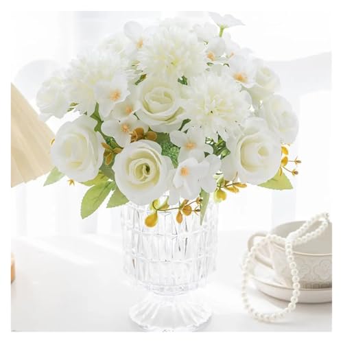 Flores artificiales para bodas al aire libre y decoracion de terrazas 3