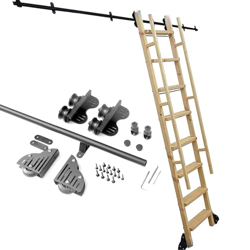 Kit quincaillerie échelle bibliothèque pour optimiser le rangement vertical