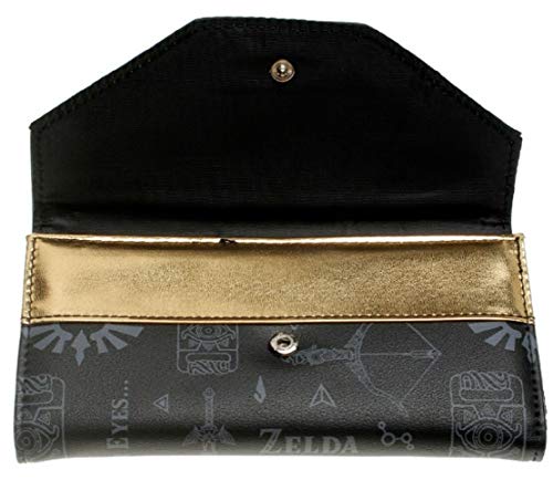 Zelda Snap Close Hand Purse Wallet Multicoloured2