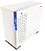 IN WIN 101 White ATX Mid Tower Gaming Computer Case with Tempered Glass White