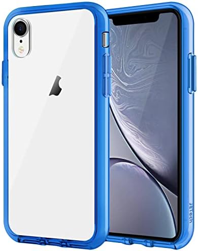 JETech Case for iPhone XR 6.1-Inch, Non-Yellowing Shockproof Phone Bumper Cover, Anti-Scratch Clear Back (Clear)