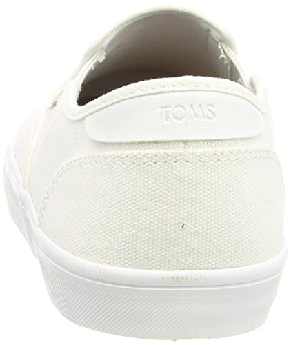 TOMS MEN BAJA White Canvas UK12