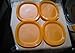 Tupperware Microwave Luncheon Plates Apricot Set of 4