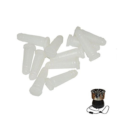 100 unidades de mini aves de corral para depilación de los dedos, máquina de depilación de cola de codorniz de vacuno, material de barra de maíz Cover