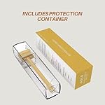 Luxury 24K Gold-Plated Derma Roller - Titatium Microneedle Cosmetic Beauty Tool for Face, Skin Care, Beard, and Home Self-Care - For Men & Women (0.25) - Image 5