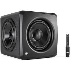 IK Multimedia iLoud Sub - Compact 25Hz Studio Subwoofer with ARC X Automatic Calibration, 6.5