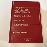 Georgia Landlord and Tenant Breach and Remedies with Forms 1583360093 Book Cover
