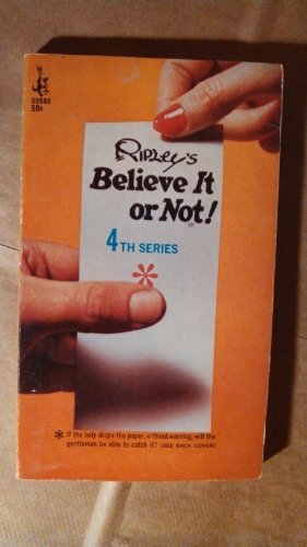 Ripley's Believe It or Not! 4th Series B0011N4A7O Book Cover