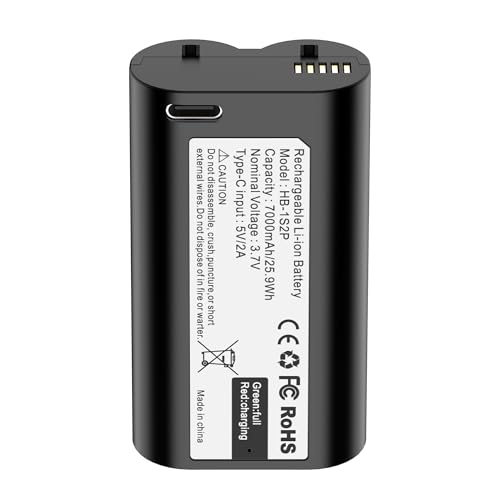 1-Pack Replacement Battery for myQ Smart Garage Video Keypad - 7000mAh Rechargeable Lithium Battery for myq Video keypad, Type-C Fast Charging & Extreme Temperature Tolerance