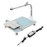 MONIPA Hot Wire Foam Cutter Foam Machine Styrofoam Cutter Hotwire Foam Cutter Working Table Tool for Cutting Foams Sponge Pearl Cotton KT Board DIY Styrofoam Polystyrene Cutter Electric Heating, Blue