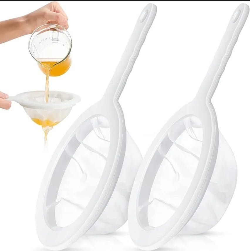 See full amazon price history chart for Hope Kart Strainer for Kitchen Pot with Stainless Steel Handle for Water Mesh Filter Paneer Cloth Plastic Strainer Manjarpat Cloth Garani Chhani (2, Plastic Strainer Big) Hope Kart Strainer for Kitchen Pot with Stainless Steel Handle for Water Mesh Filter Paneer Cloth Plastic Strainer Manjarpat Cloth Garani Chhani (2, Plastic Strainer Big) (B0D8BDDN7K) Amazon Price History, Amazon Price Tracker