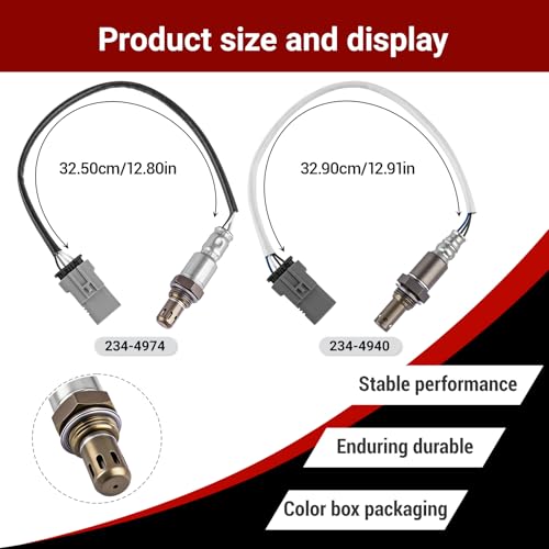 Sensor de oxígeno O2 para Chevy Silverado GMC Sierra 4 piezas miniatura 5
