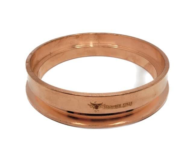 KIT COLLARE FERMATUBO 80 Mm FINTO RAME LAMIERA PREVERNICIATA - Foto 4