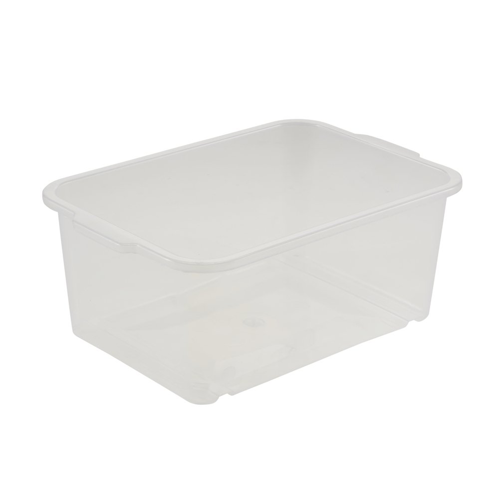 keeeper Wännchen 25x17cm, Polypropylen, Natur/Transparent, 2,8 l (Packung mit 6)