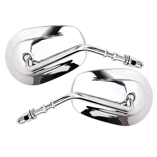 Espejos retrovisores de moto para Harley CVO Road Glide con reducción de reflejos nocturnos par 5