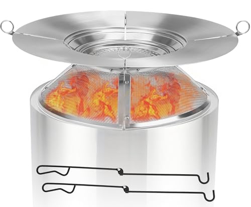Heat Deflector for Solo Stove Bonfire 19.5",Fire Pit Heat Deflector