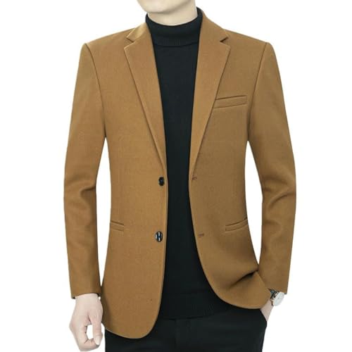 Blazer homme automne coupe droite style coréen veste fluide polyvalente