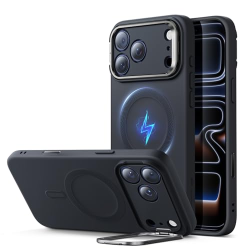 ESR Funda Soporte Flex para iPhone 17 Pro MAX Control de cámara, Negro