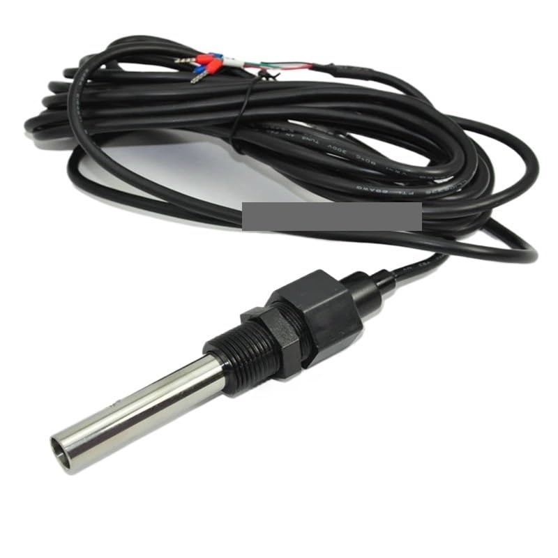 Sensor Stainless Steel Conductivity Electrode Conductivity Sensor high Temperature Resistance Electrode 316L(Compensation NTC10K,Constant K 0.01)