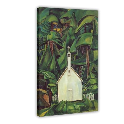 Poster Église Indienne Emily Carr : un décor d'évasion pour votre salon chaleureux