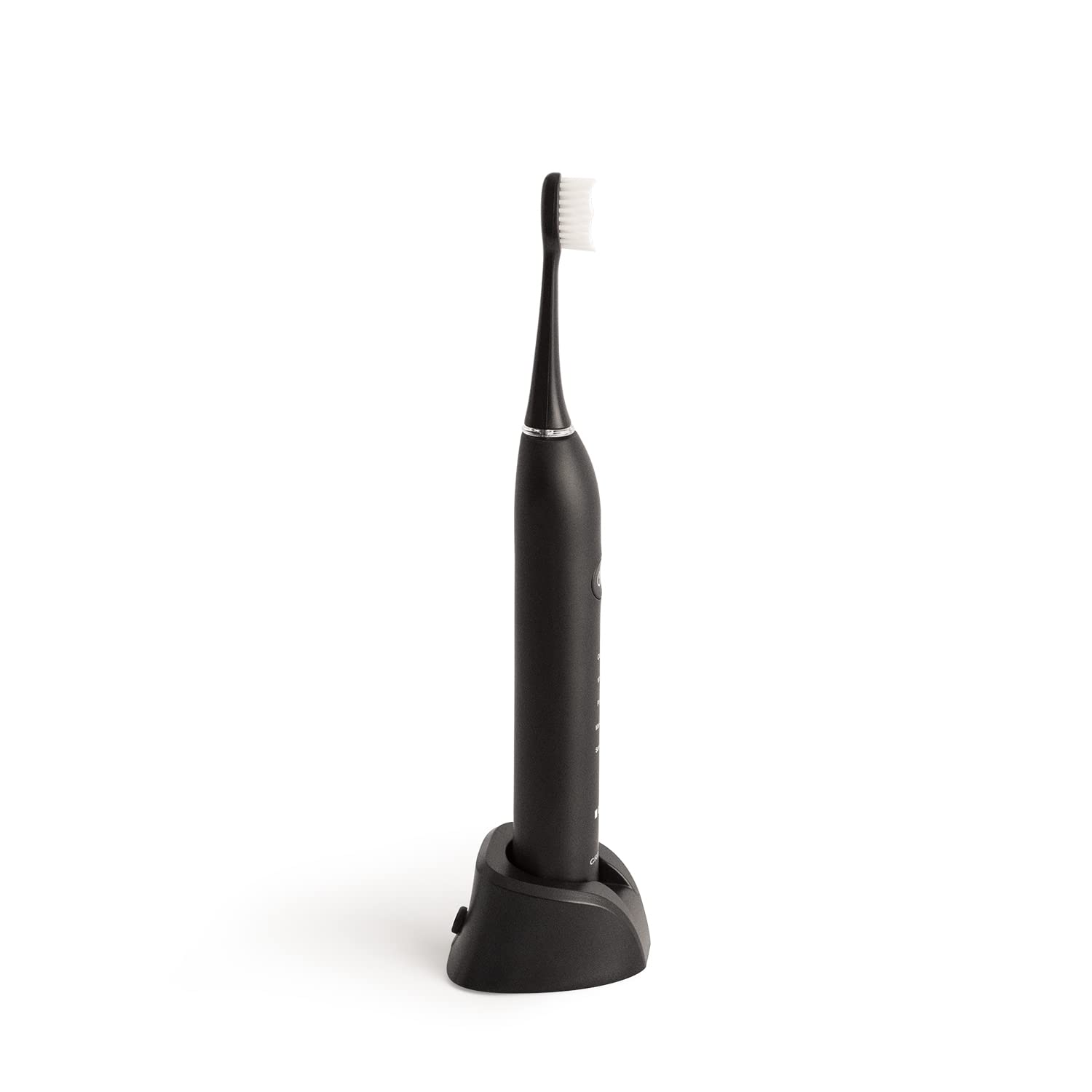 CREATE/SONIC PEARL/Cepillo de Dientes Eléctrico Negro/Cabezal Extraíble, Autonomía 6 Semanas, Cepillo Dientes Sonico con 5 Modos de Cepillado, Sistema Autoapagado, Ergonómico, Incluye Estuche