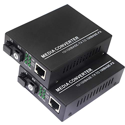 XMSJSIY Fiber Ethernet Media Converter product image