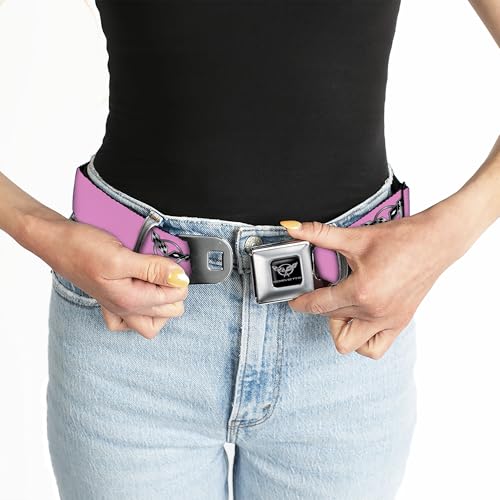 Cinturón Corvette C5 Buckle-Down con acabado plateado y estampado premium 5