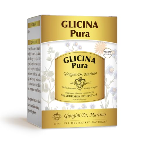 Glycine pure Dr. Giorgini 250 g contre la fatigue et pour soulager les articulations sensibles