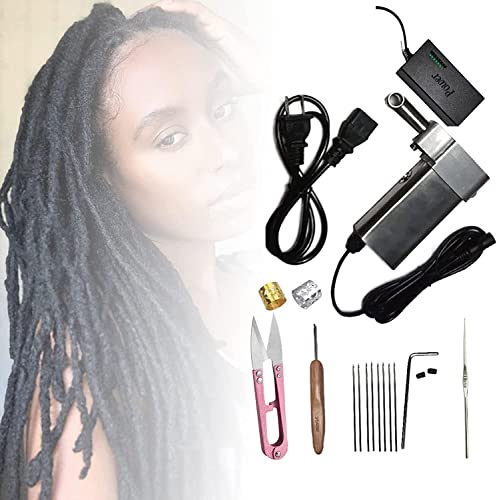 Dreadlocks Maker,Electric Handheld Braiding Machine,Automatic Instant Hair Machine with 20 Needles,6-16 Mm Crochet Style Braiding Machine,Electric Dreadlock Maker,14mm
