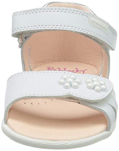 Pablosky 073400, Sandali Bambino, Bianchi, 19 EU