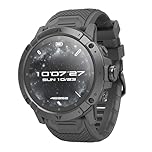 COROS VERTIX 2S Abenteuer-GPS-Uhr, 40 Tage Akkulaufzeit sportuhr, GPS-Navigation mit globalen Offline-Karten, Routenplaner, Herzfrequenzmesser, Klettern, Skifahren, Laufen, Radfahren - Space