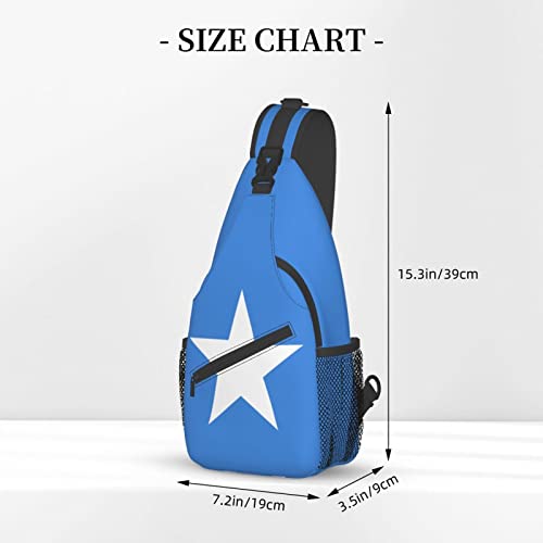 Mochila bandolera unisex negra estilo Somalia miniatura 4