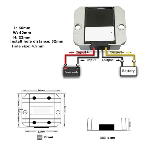 Convertisseur voiture 12V 14V 5A module alimentation CC-CC