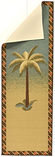 Ottomanson 20" x 59" Palm Tree Kitchen Rug - Farmhouse Style Non-Slip Mat for Dining, Entryway & Laundry - Durable, Stain-Resistant & Perfect for High-Traffic Areas, Multicolor - Image 11