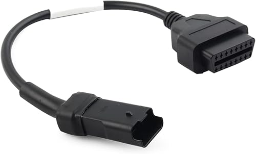 LIRU OBD2 - Adaptador de conector de herramienta de diagnóstico de 4 pines, adaptador de escáner para Ducati Monster 696 09-14, 796 10-14, 1100 evo