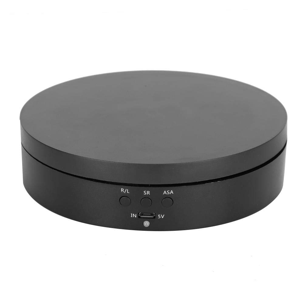Table présentoir rotatif Cosiki plateau électrique bidirectionnel à roulement charge 2-4KG