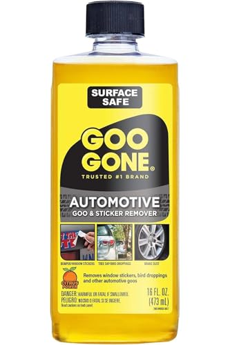 Goo Gone Automotive Citrus Solvent Cleaner Removes Sticker Gum Glue 3 oz