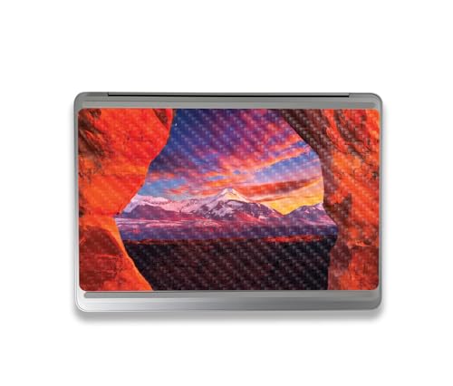Image of MightySkins Carbon Fiber Skin Compatible With Microsoft Surface Laptop Studio 2 (2023) Full Wrap Kit - Vibrant Arch | Protective, Durable Textured Carbon Fiber Finish | Easy To Apply | Made in the USA