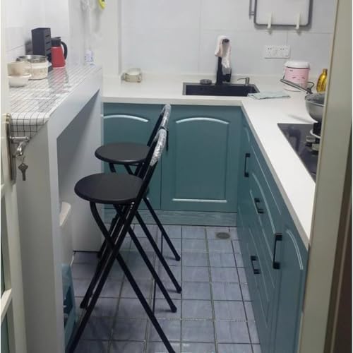 Tabouret de bar pliable : solution gain de place cuisine étroite - 5
