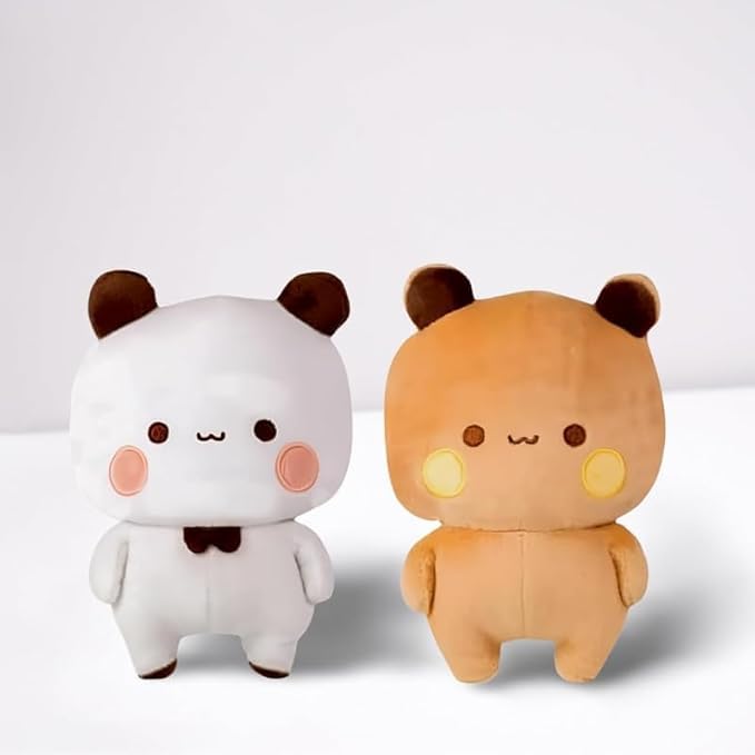 Image of CHIRKUT Bubu Dudu Soft Toys | Bubu Dudu Plush Soft Toys for Kids - Stuffed Animal Plush Soft Toy for Boys & Girls - (BUBU DUBU Pack 2)