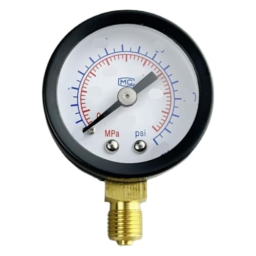 Manomètre radial Y40 haute précision 150PSI double échelle MPA KG pour compresseur d'air