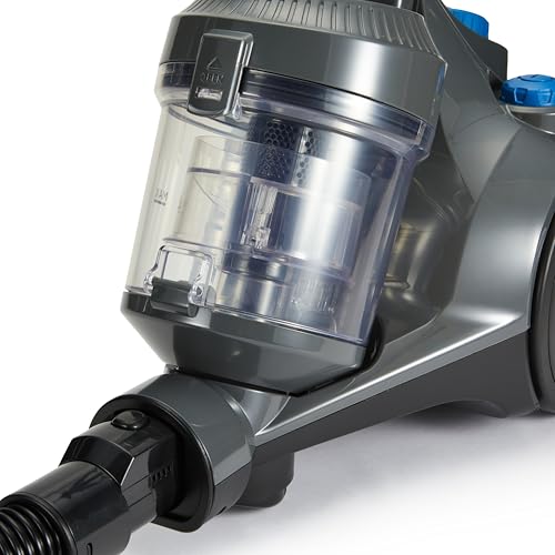 Amazon Basics Bodenstaubsauger ohne Beutel 1.3L Kompakt Leichtgewicht mit 3-Fach-Aktionsdüse, HEPA-Filter, 850W, für Teppich und Hartböden, Grau - 2