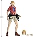 Jurassic World Toys Amber Collection Dr. Ellie Sattler 6-in Action Figure, Swappable Hands & Head, Utility Belt & Radio Accessories, Collectible Gift for 8 Years Old & Up