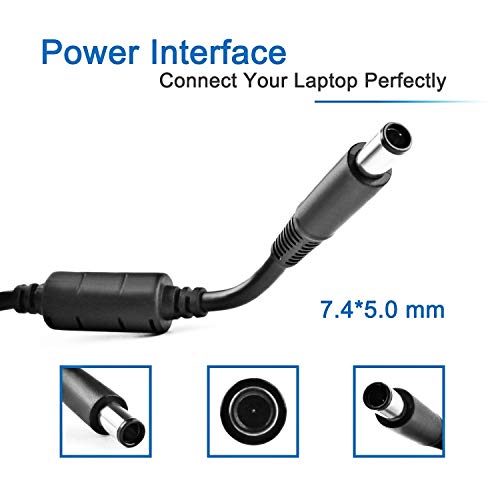 Image of 180w 19.5V 9.23A AC Laptop Charger Fit for DELL Precision 7510 7520 7530 7540 7550 7560 3530 7730 5530 M4600 M4700 M4800 M6400 M4500 DA180PM111 Laptop Adapter Power Supply Cord