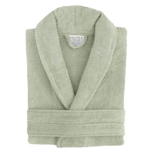 KHALPERA Aristocrat Custom Embroidered 100% Turkish Cotton Bathrobe –Personalized Robe With Initials, Monograms, Names – Soft Absorbent Terry Cloth Bathrobe for Men and Women - image 7