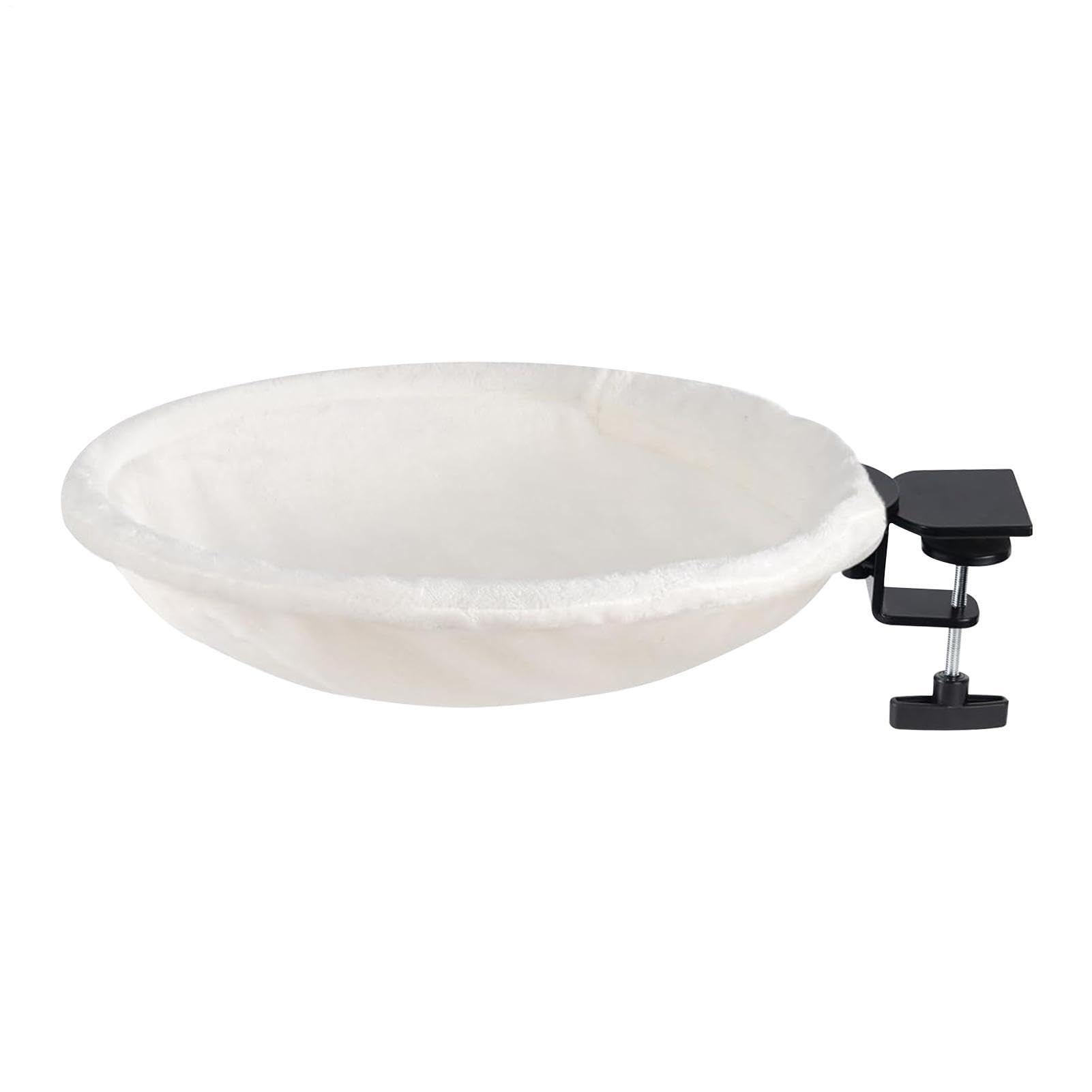 Cat Bed For Desk - 180° Rotating Kitten Hammock, Supporting Up To 50 Lbs | Comfortable Lounging And Resting, Washable Cat Bed For Sleeping Indoors, Balcony, Bookshelf, Windowsill Or Workplace