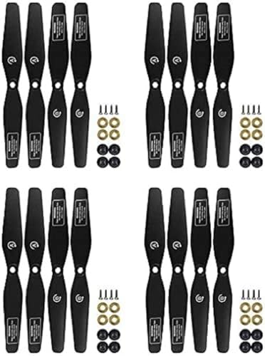 16PCS Black Propeller for SJRC S20W S30W T18 H301S T25