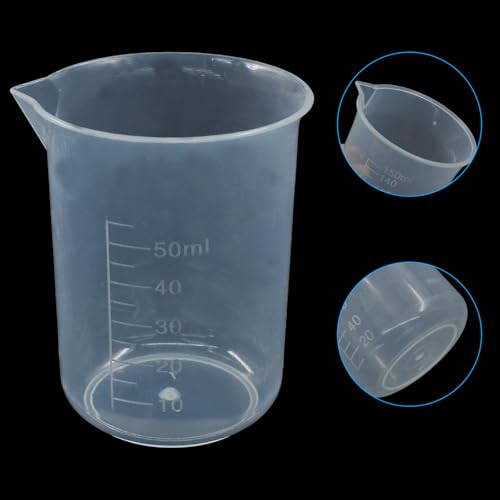 Pack 4 Vasos Medidores Plástico Transparente 50-300ml miniatura 4