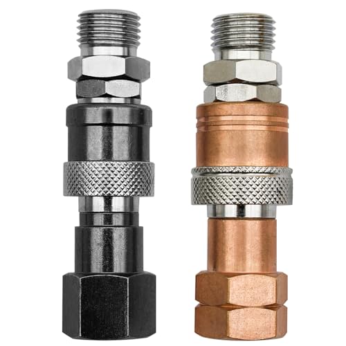 YBMTE Oxy Acetylene Torch Quick Connects Fittings| Fit 9/16-18 B Fittings